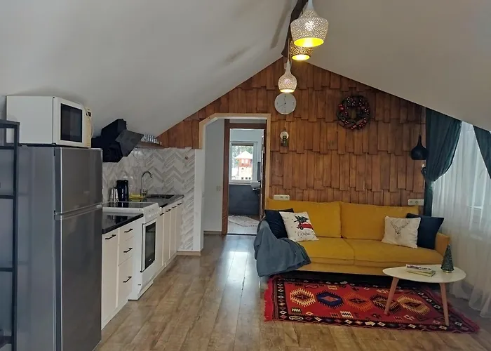 Gonta Kottage басейн, тераса, чан поруч річка, вихід в гори *